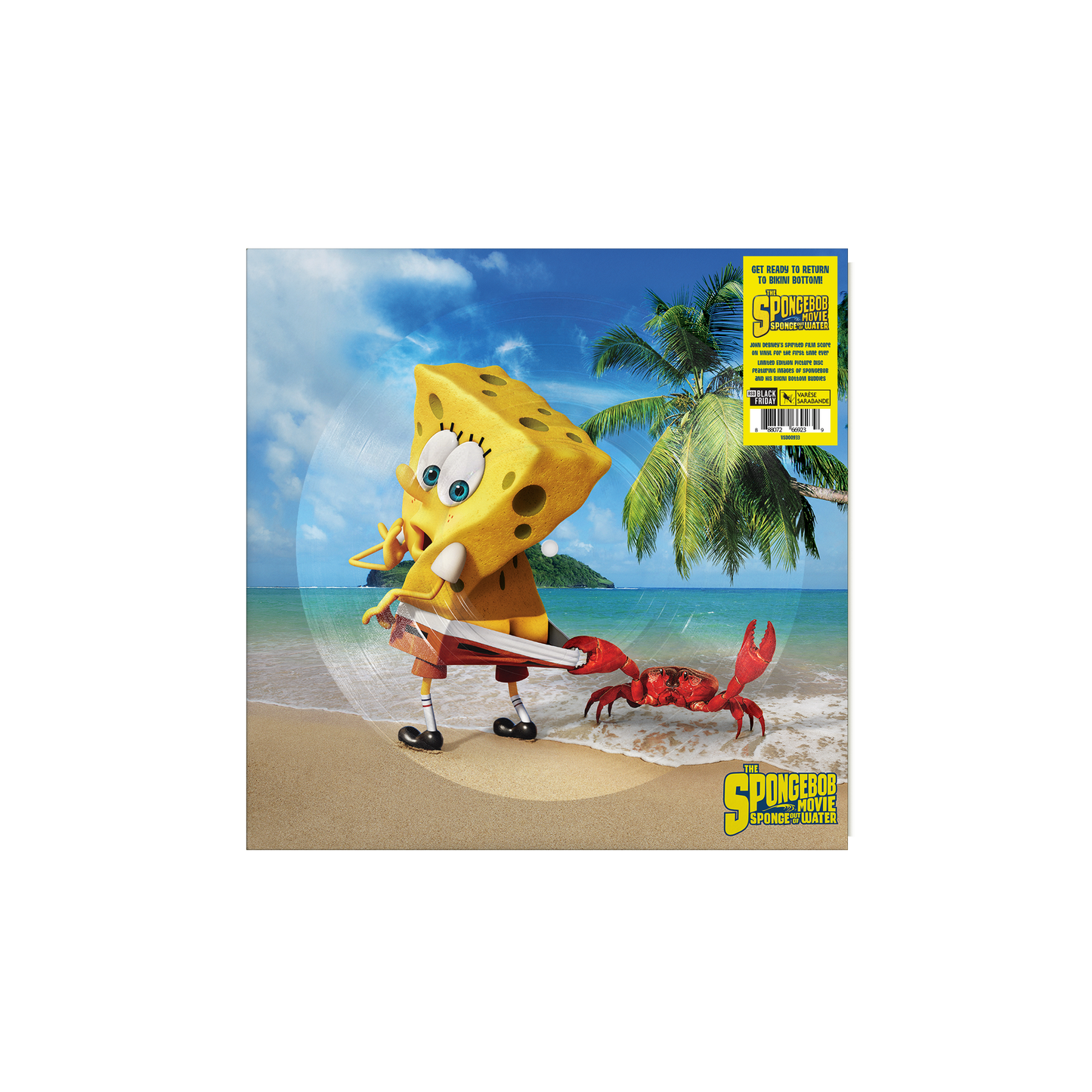 John Debney - The SpongeBob Movie: Sponge Out Of Water LP (*1 PER PERSON*)