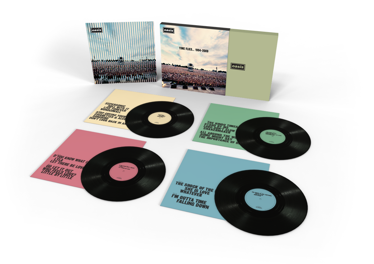 Oasis 'Time Flies' 4xLP