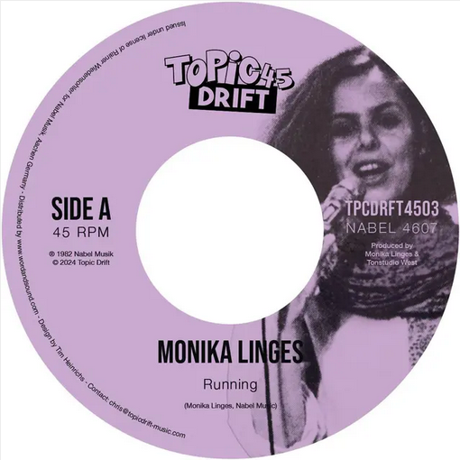 Monika Linges 'Running / Till We Get There' 7"