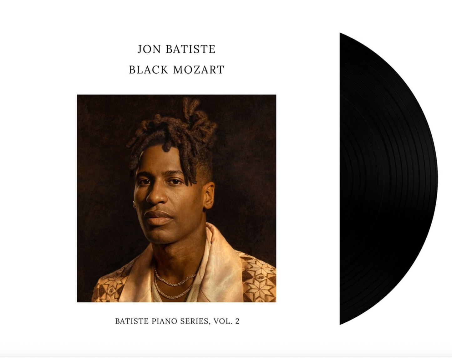 Jon Batiste 'Black Mozart (Batiste Piano Series, Vol. 2)' LP