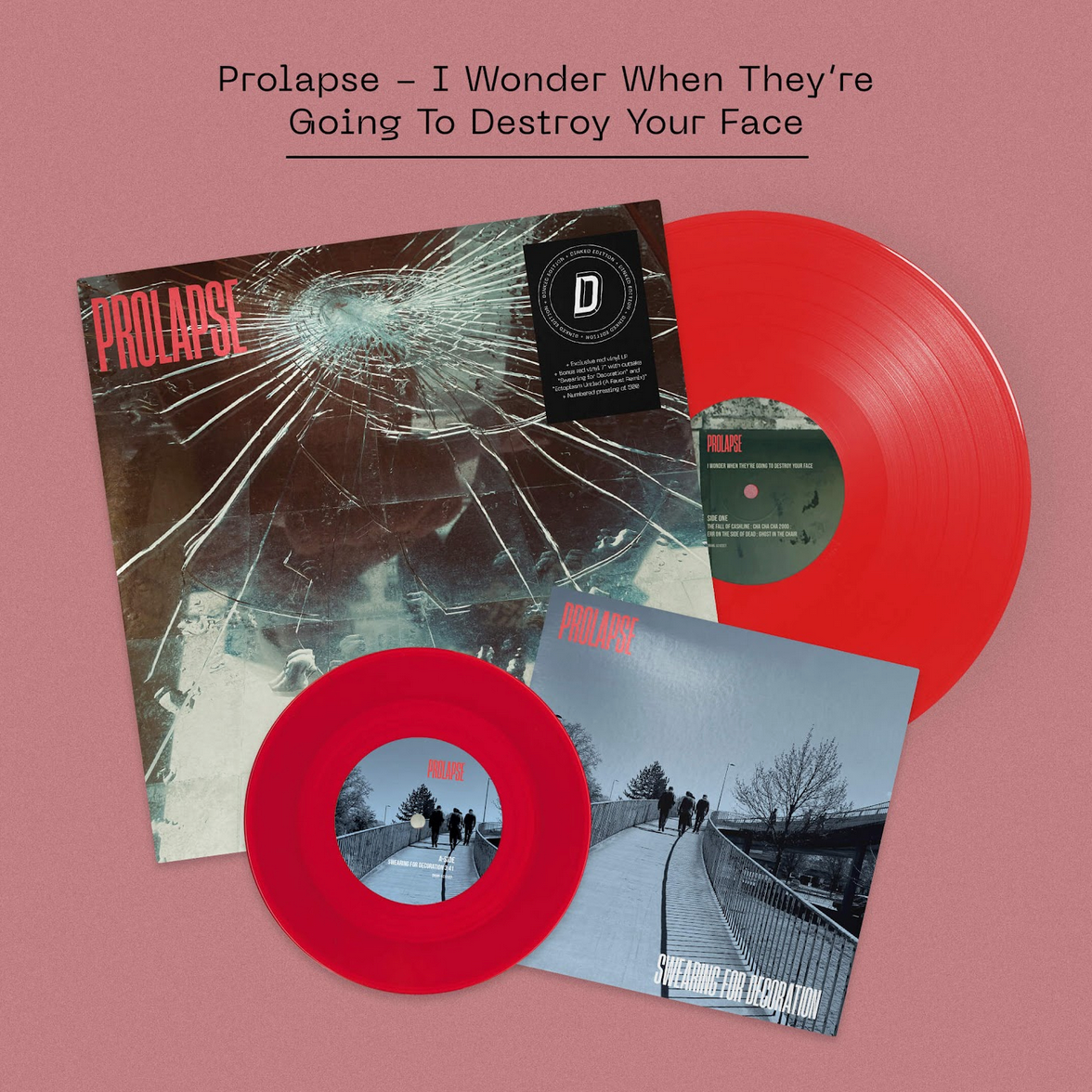 Prolapse 'I Wonder When They’re Going To Destroy Your Face' LP