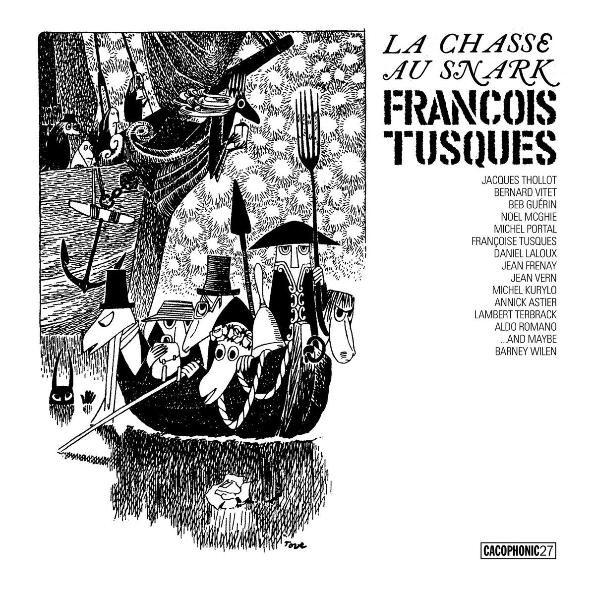 François Tusques ‘La Chasse Au Snark' 2xLP
