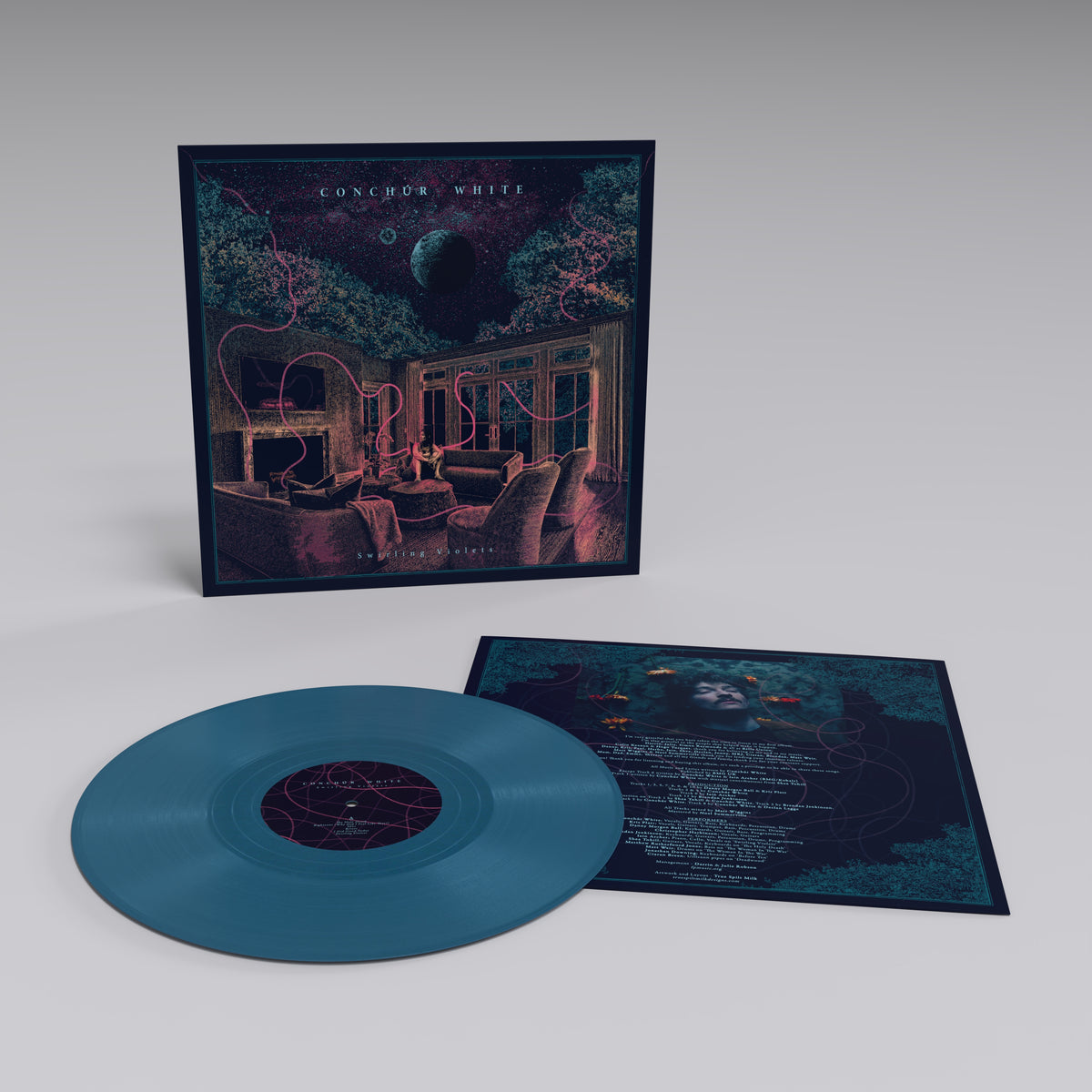 Conchúr White 'Swirling Violets' LP