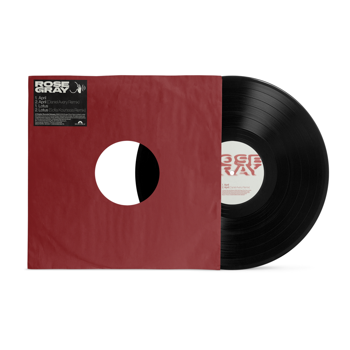 Rose Gray - April/Lotus 12"