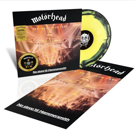 Motorhead 'No Sleep 'Til Hammersmith (Live) (50th Anniversary Edition)' LP