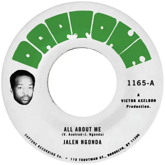 Jalen Ngonda 'All About Me' 7" (*SIGNED*) (*ONE PER PERSON*)