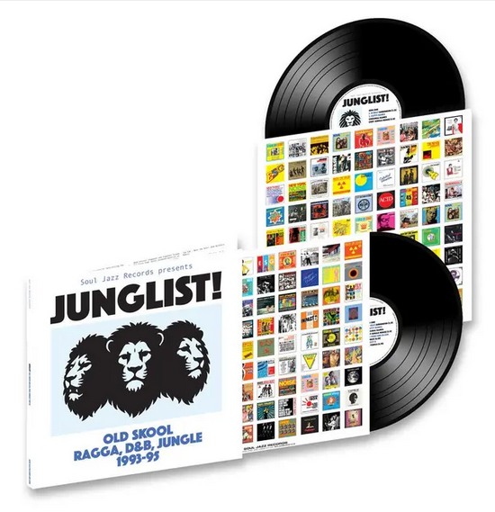 Various 'Soul Jazz Records Presents JUNGLIST! Old Skool Ragga, D&B, Jungle 1993-95’ 2xLP
