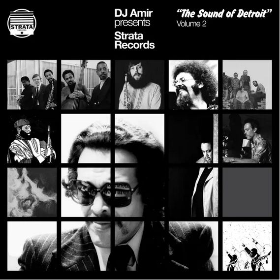 DJ Amir 'DJ Amir presents Strata Records - The Sound of Detroit Vol. 2' 3xLP