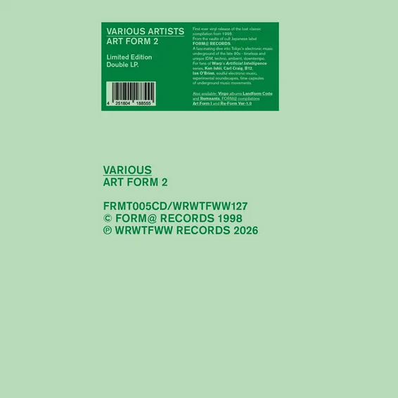 Various 'Art Form 2' 2xLP