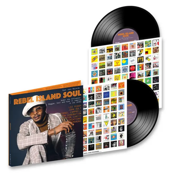 Various 'Soul Jazz Rebel Island Soul: Under the Influence: Reggae, Funk and Soul in Jamaica in the 1970s' 2xLP
