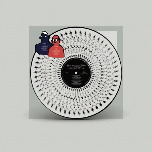 The Maccabees 'Colour It In' Zoetrope Picture Disc LP