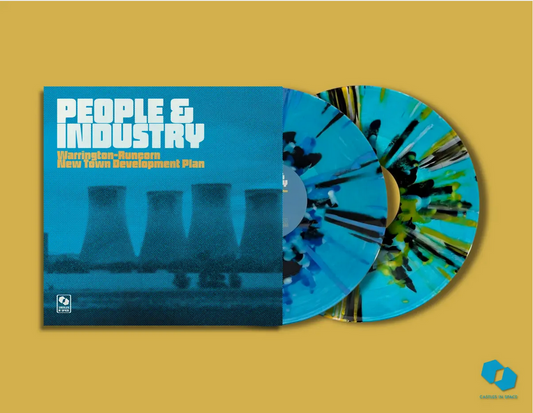 Warrington-Runcorn New Town Development Plan 'People & Industry' 2xLP