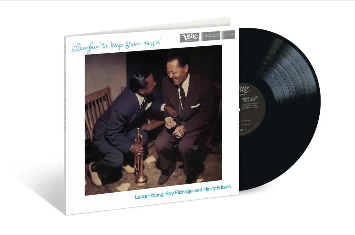 Lester Young, Roy Eldridge and Harry Edison 'Laughin' To Keep From Cryin' (Acoustic Sounds)' LP