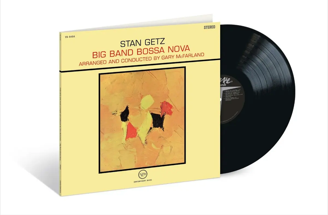 Stan Getz 'Big Band Bossa Nova (Acoustic Sounds)' LP