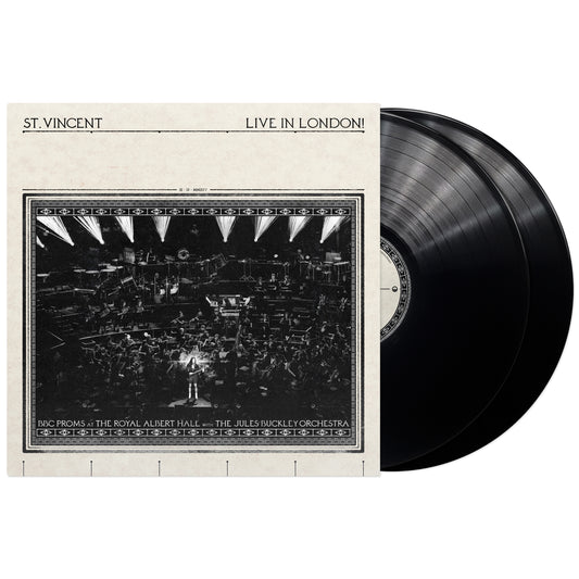 St. Vincent & Jules Buckley 'LIVE IN LONDON! (BBC Proms at the Royal Albert Hall)' 2xLP