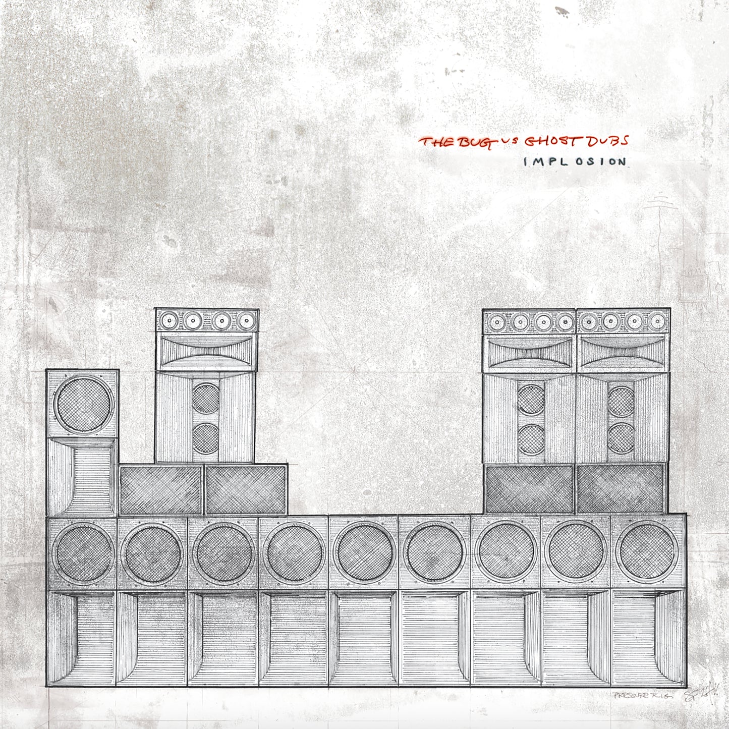 The Bug vs Ghost Dubs 'Implosion' 2xLP