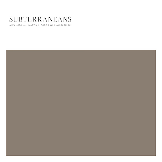 Alva Noto featuring Martin L Gore and William Basinski 'Subterraneans' 12"